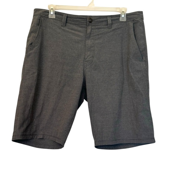 Volcom Flat Front Shorts Dark Gray - Picture 1 of 4